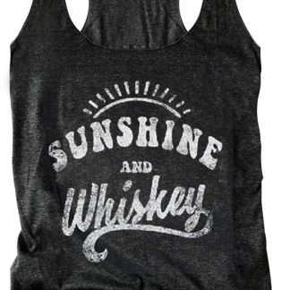 Country Concert Tank Tops Women Vintage Sunshine Racerback image 1