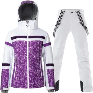 Ski Jackets and Pants Set Windproof Waterproof Insulated image 1